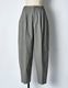 Tuck Wide Trousers / gray