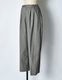 Tuck Wide Trousers / gray