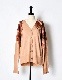 Wing Cardigan / pink beige