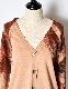 Wing Cardigan / pink beige