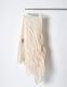 Sheer Gathered Skirt / ecru