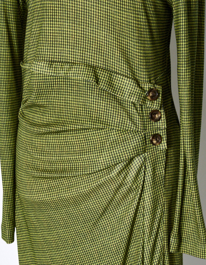 Venus Cutsew Dress / green