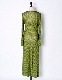 Venus Cutsew Dress / green