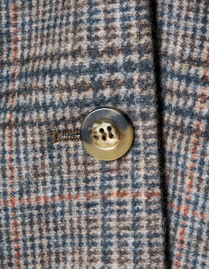 Curiosity Check Jacket / brown