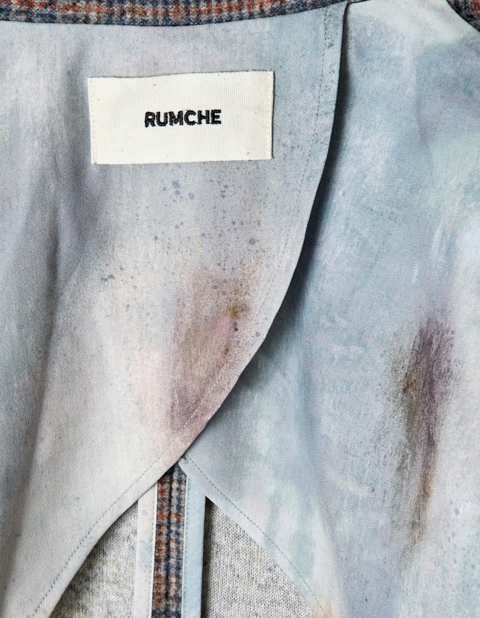 Curiosity Check Jacket / brown