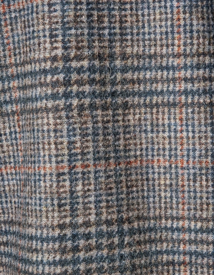 Curiosity Check Jacket / brown