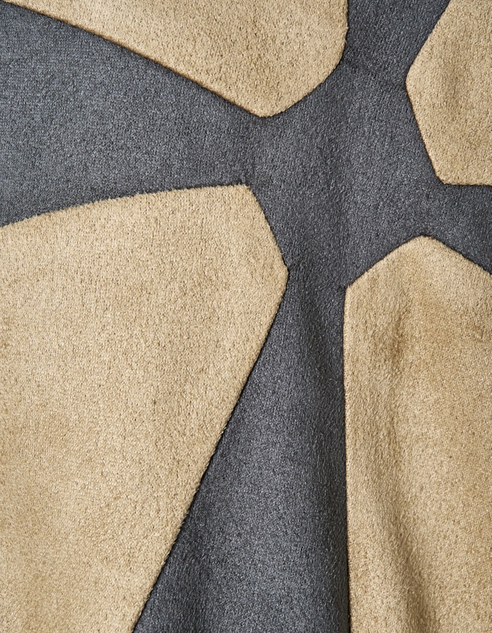 Scissors Patchwork Jacket / beige