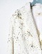 Beads Embroidery Tweed Jacket / white