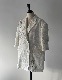 Beads Embroidery Tweed Jacket / white