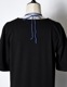 Knit Docking Cutsew Dress / black