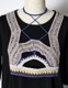 Knit Docking Cutsew Dress / black