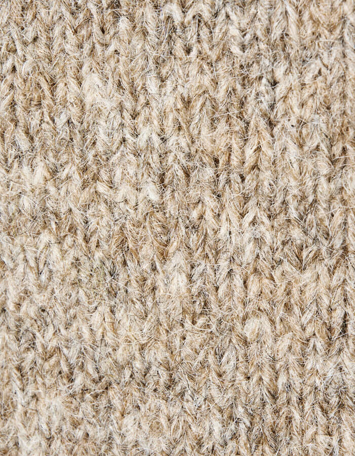 Landscape Knit Vest / gray