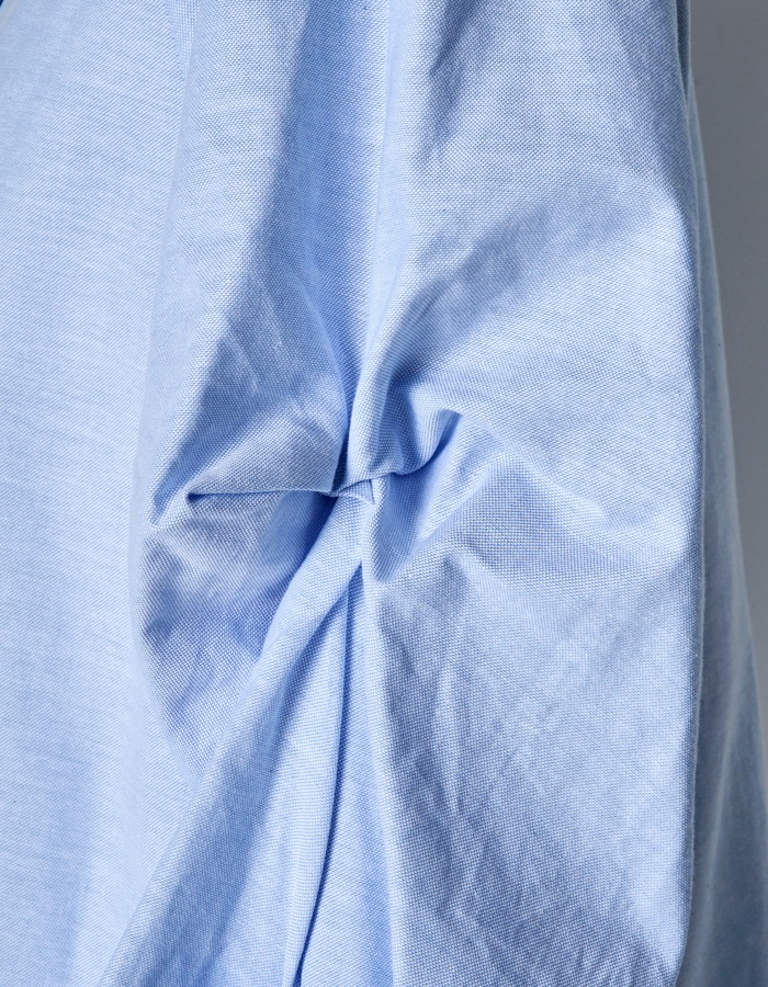 Curiosity Cotton Shirt / sax