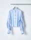 Curiosity Cotton Shirt / sax
