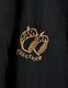 Treasure Embroidery Shirt / black