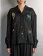 Treasure Embroidery Shirt / black
