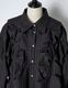 Snowflake Stripe Shirt / black