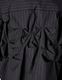 Snowflake Stripe Shirt / black