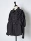 Snowflake Stripe Shirt / black