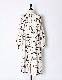 Abstract Paint Dress / off white