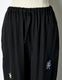 Treasure Embroidery Trousers / black