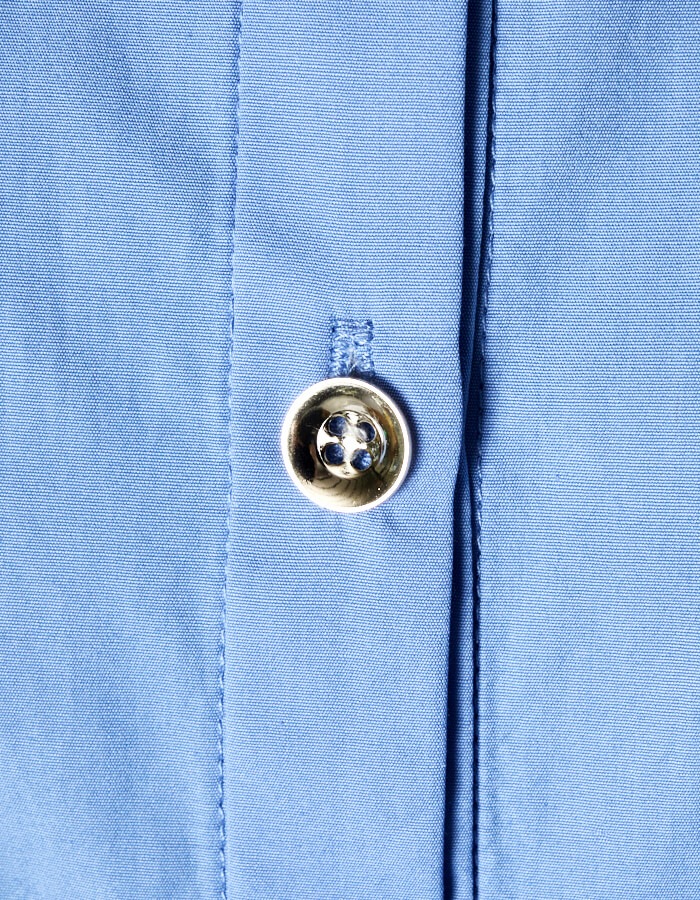 Typewriter Gathered Blouse / sax