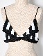 Bond Yarn Bra Tops / black
