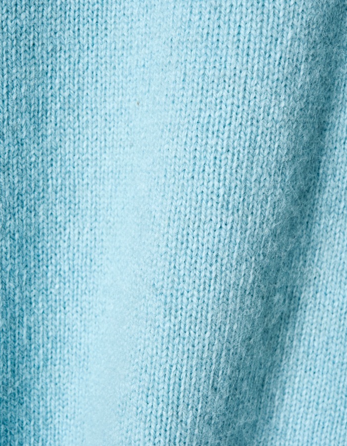 Layered Cardigan / light blue