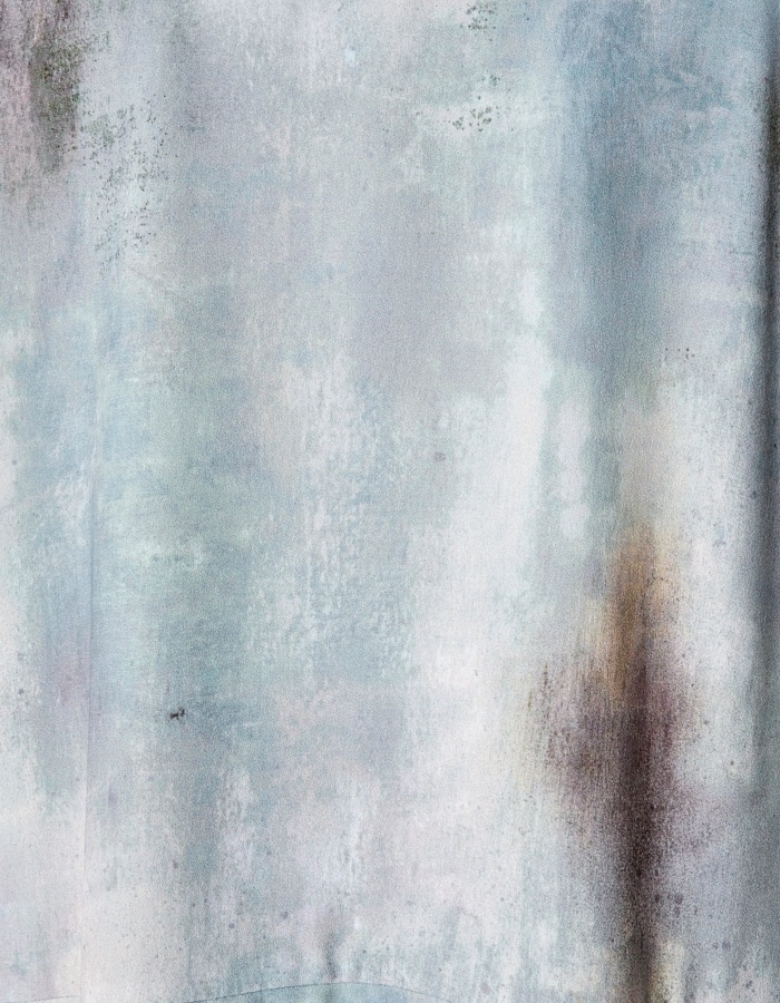 Soapstone Shirt Dress / light gray