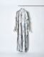 Soapstone Shirt Dress / light gray