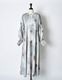 Soapstone Shirt Dress / light gray