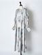 Soapstone Shirt Dress / light gray
