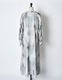 Soapstone Shirt Dress / light gray
