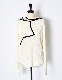 Waffle Knit Piping Tops / off white