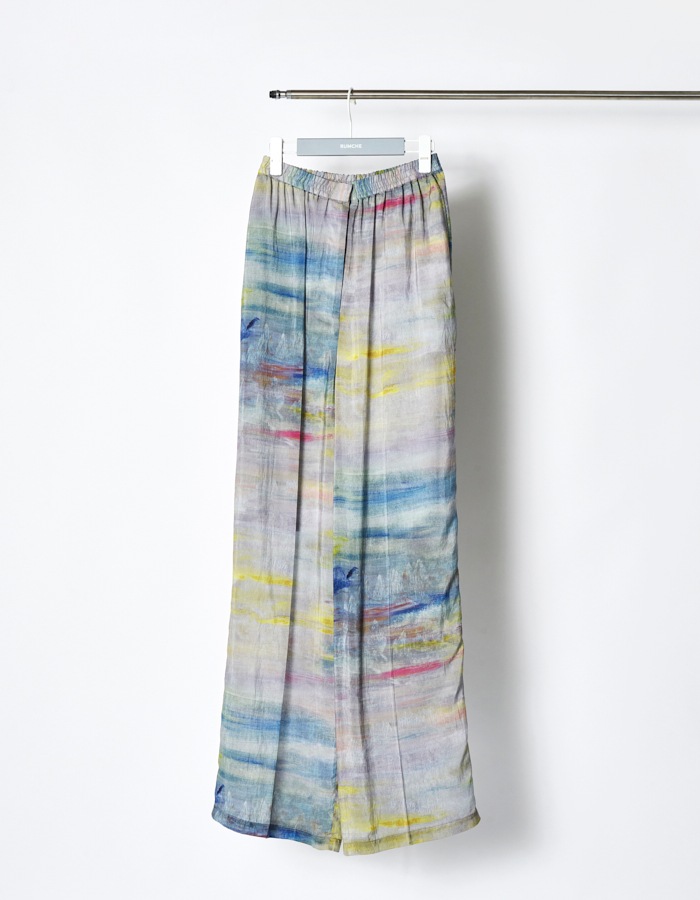 "SEIUN" Origial Paint Trousers / multi