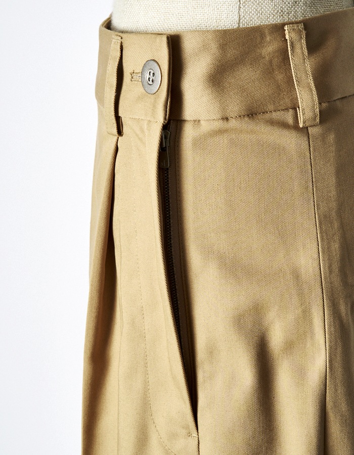 Chino Wide Pants / beige