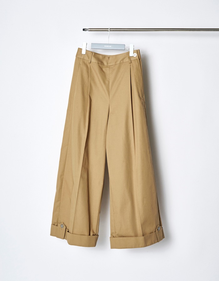 Chino Wide Pants / beige