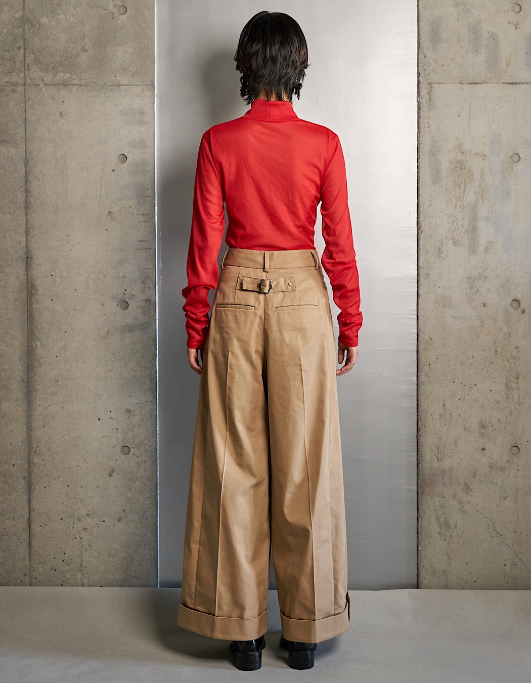 Chino Wide Pants / beige