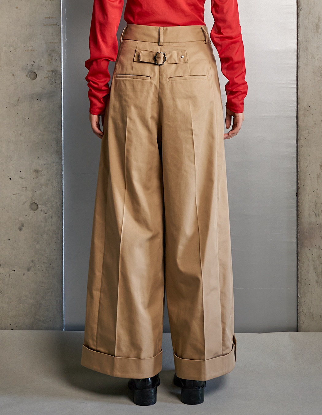Chino Wide Pants / beige