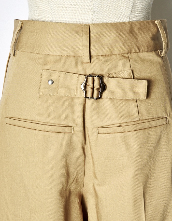 Chino Wide Pants / beige