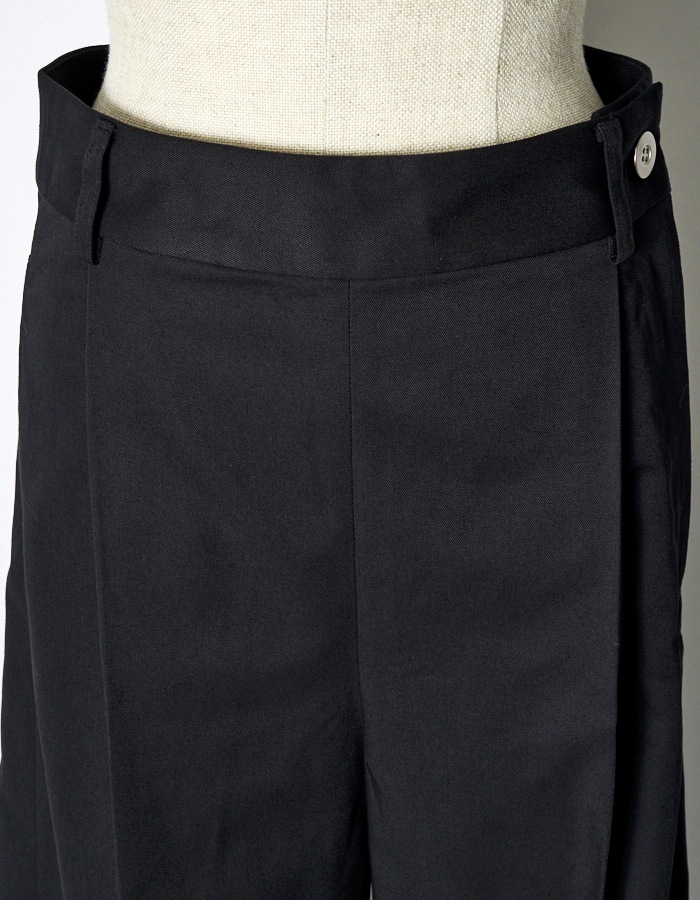 Chino Wide Pants / black