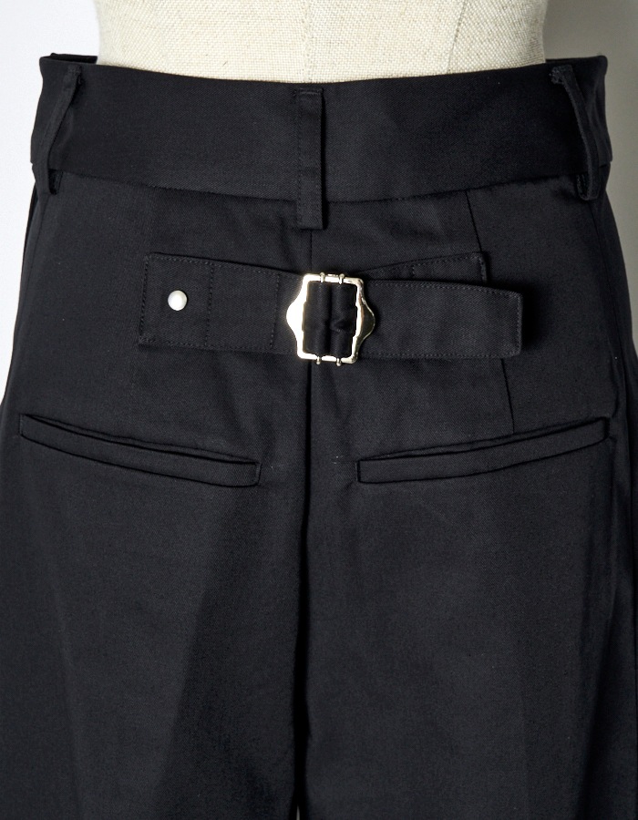Chino Wide Pants / black