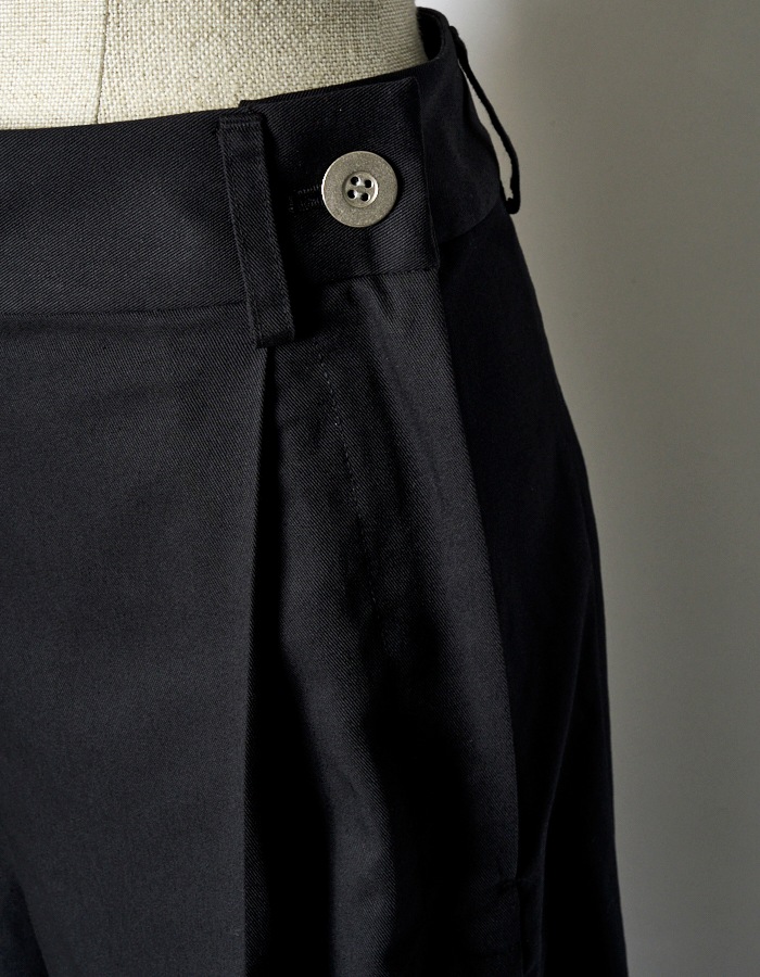 Chino Wide Pants / black