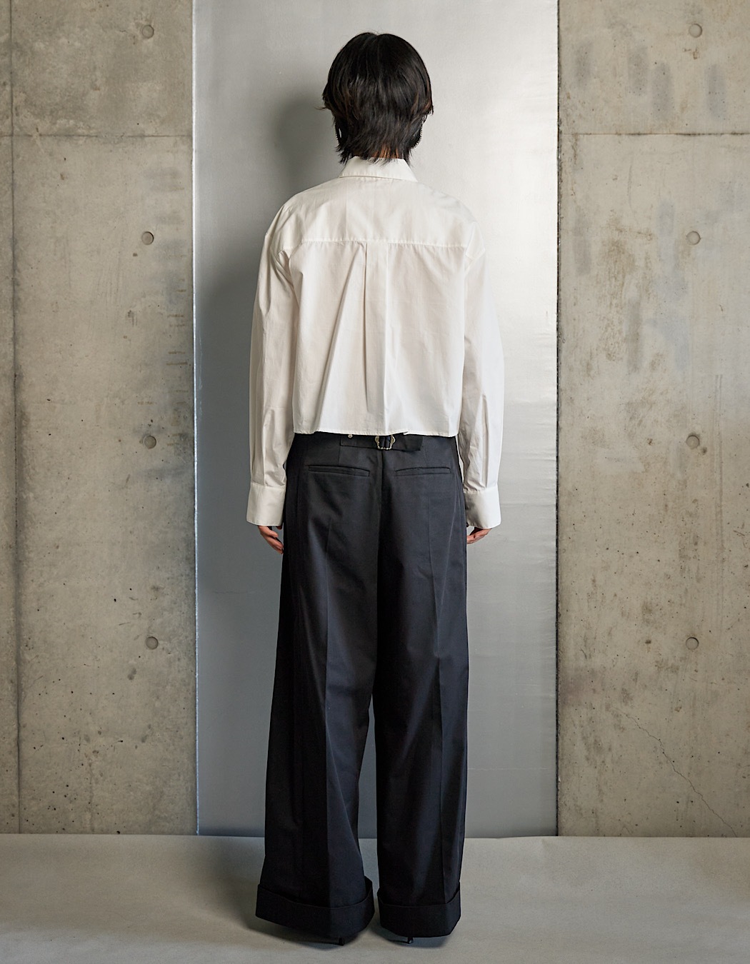Chino Wide Pants / black