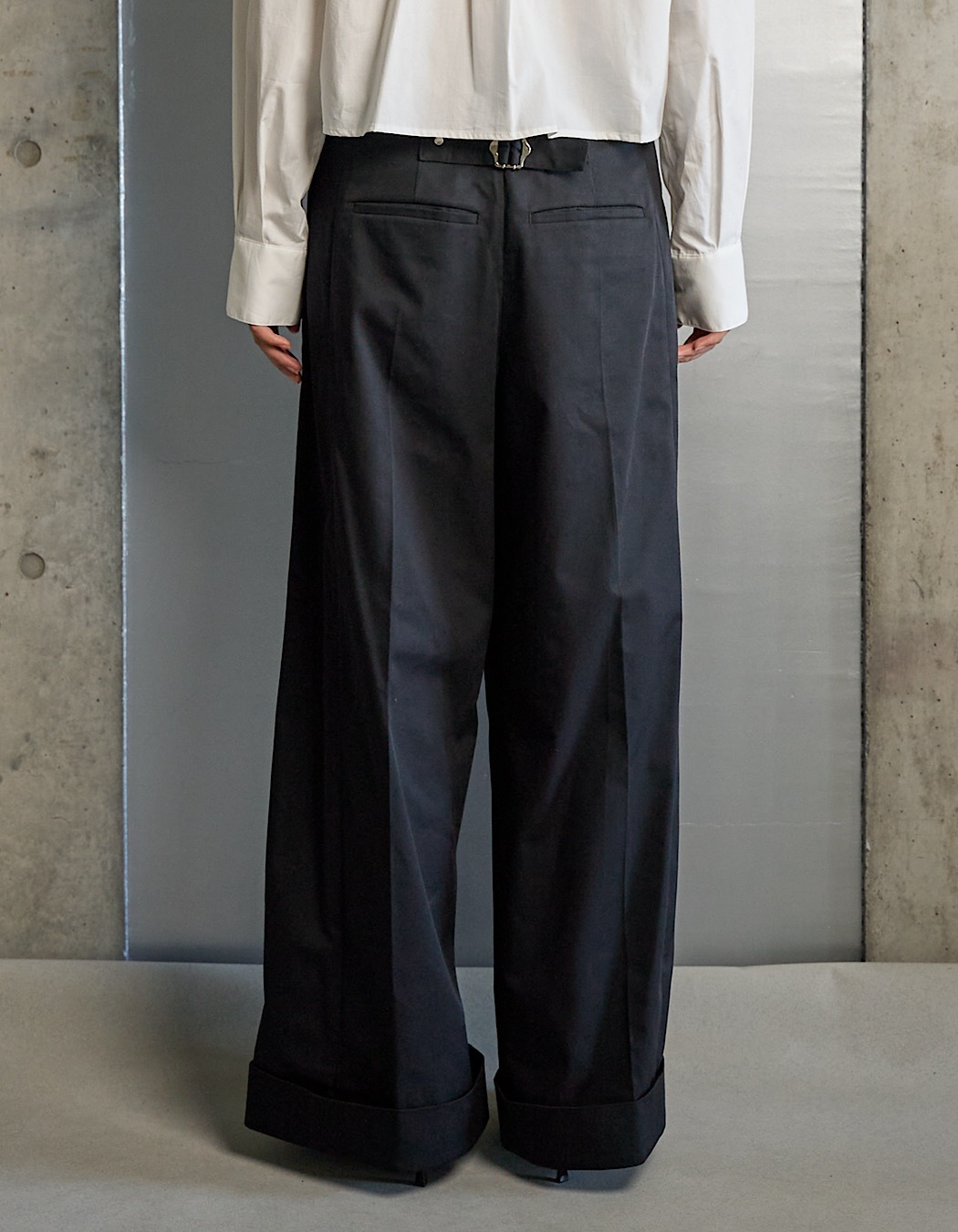 Chino Wide Pants / black