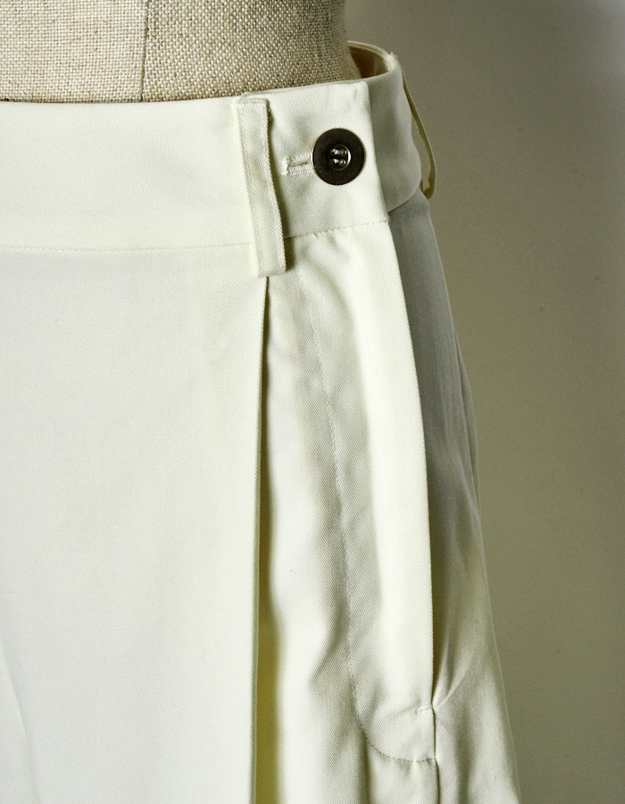 Chino Wide Pants / white