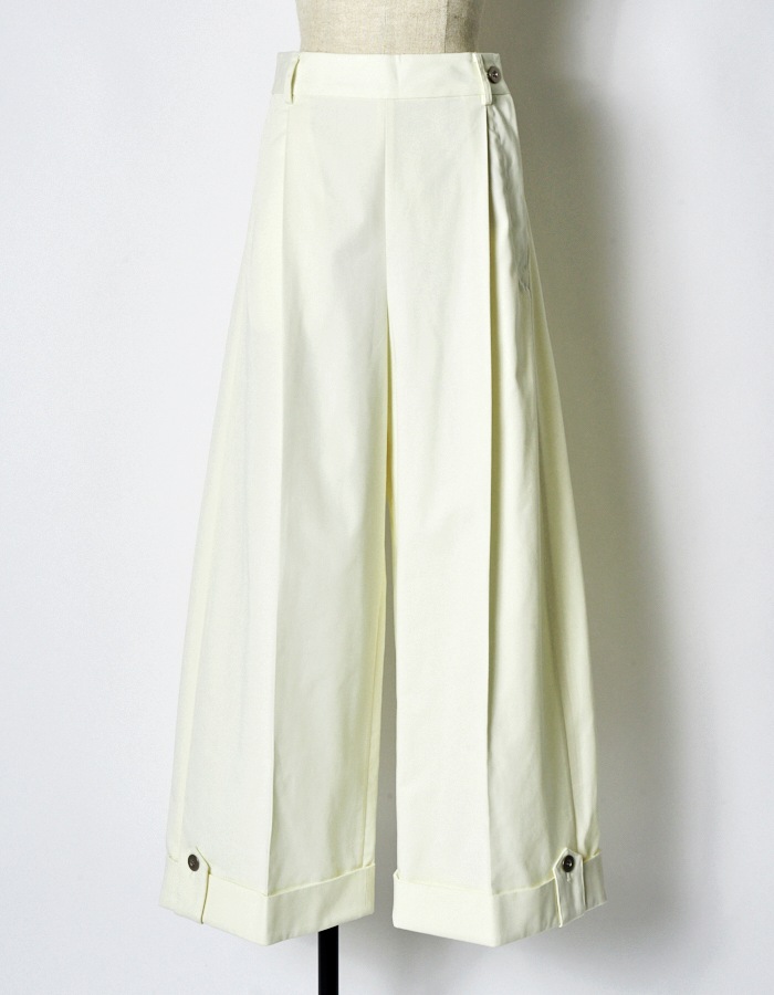 Chino Wide Pants / white