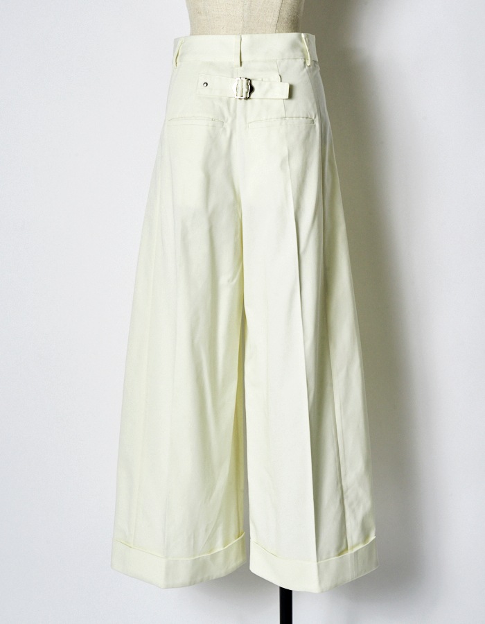 Chino Wide Pants / white