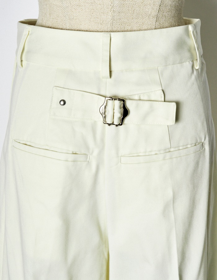 Chino Wide Pants / white