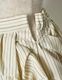 Snowflake Stripe Skirt / ivory